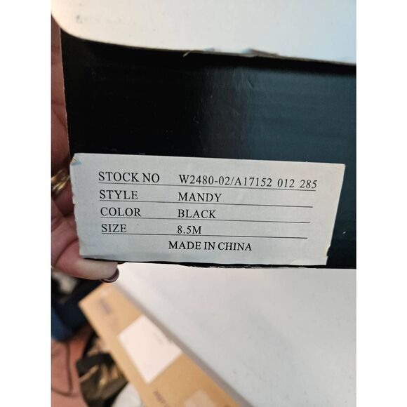 Sporto Mandy Black Suede Winter Boots Womens Size 8.5 - Picture 5 of 6